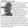 Private Alan Mather