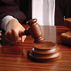 Image from a courtroom
