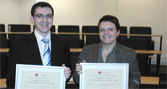 South Coast’s Mooting Champions - BU second year law students Luke Toomey and Sharlene Williams