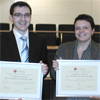 South Coast’s Mooting Champions - BU second year law students Luke Toomey and Sharlene Williams