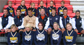 The BU Staff 5-a-side football, and Brightstars, the BU cheerleading squad.