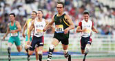 Paralympic runners