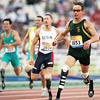 Paralympic runners