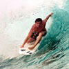 BU's surfing champion Gordon Fontaine