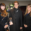 Julian Dombrowsky, Suzanne Parr and Eleanor Moore with their trophy