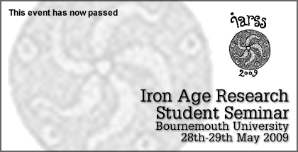 Iron Age Research Student Seminar