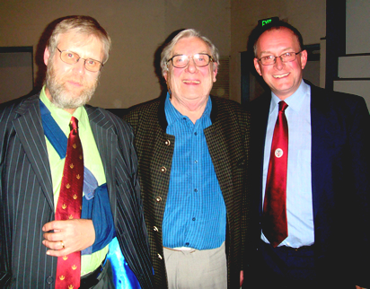 Professor Matthew Spriggs, Professor Jack Golson and Professor Tim Darvill