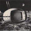 The image of the television comes from an advertisement entitled 'Attention Earth People' for the Panasonic Orbitel TR-005, produced in 1973.  Permission granted by Panasonic. 