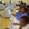 Children using Katherine's Teaching Materials