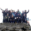 Advertising Students Climb for Charity