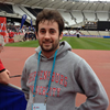 Alex Terrell at the National Lottery Olympic Park Run at the Olympic Park in East London earlier this year