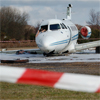 "Crashed" aircraft