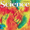 Front cover of Science magazine featuring a laser scan of Kenya footprint by BU's Professor Matthew Bennett