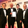 Nick Jones, second from right, with Safestore colleagues receiving business of the year award