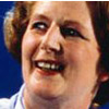 Former Prime Minister Margaret Thatcher 