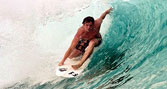 BU surfing champion Gordon Fontaine