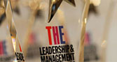 THE Leadership & Management Awards trophy