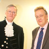 High Sheriff of Dorset, Hon Tim Palmer, with Nick Hardwick, Her Majesty's Chief Inspector of Prisons