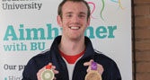 Paralympic medal winner Ben Rushgrove