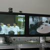 An image of the video conference taking place