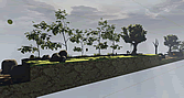Computer generated landscape image