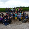 Young archaeologists at the Big Dig